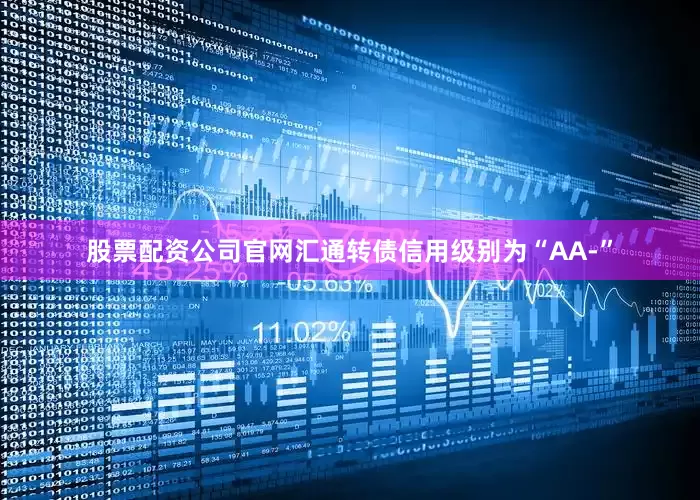 股票配资公司官网汇通转债信用级别为“AA-”
